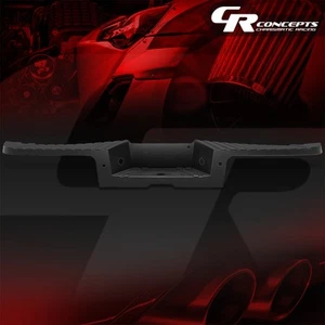 Black Rear Bumper Step Pad w/ Sensor Holes for 2008-2012 Ford F-250 F-350 SD - Picture 1 of 7
