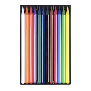 Koh-I-Noor Hardtmuth Woodless Colour Pencil 12-Color Set - Picture 1 of 1