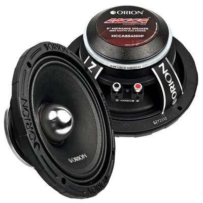 2 неодимовые среднечастотные громкоговорители Orion 8 дюймов - среднеквадратичная мощность 650 Вт 4 Ом HCCA854NHP - Изображение 1 из 4