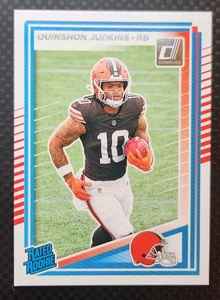 2025 Panini Donruss - Rated Rookie Quinshon Judkins #330 (RC) - Bild 1 von 2
