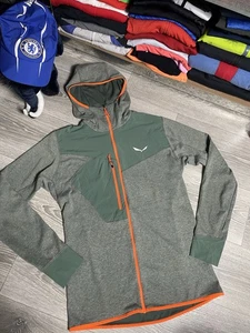 Salewa Puez 2 DryTon Sudadera con Capucha Cremallera Completa Para Hombre Talla M Mediana Exterior Sendero Senderismo - Imagen 1 de 10