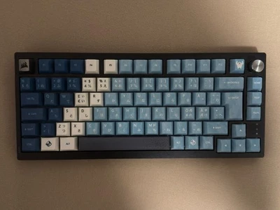 Corsair K65 Plus Gaming Tastatur mit Custom Keycaps (Pre Lubed) - Bild 1 von 2