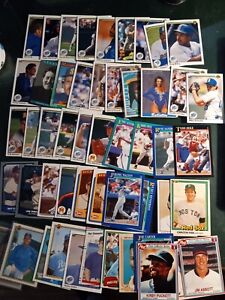 50 Card lot Assorted Mostly Mariners Topps Fleer Other Brands Too 