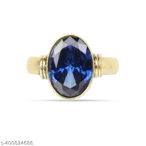 Asthadhatu religious Gemstone Neelam Ring - Image 1 of 1