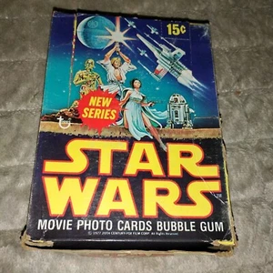 1977 Star Wars Display Box Series 2 Empty Box - Picture 1 of 10