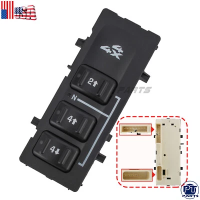 19259312 4WD 4X4 Wheel Drive Selector Switch for GMC Sierra 1500 2500 HD 3500 - Image 1 of 4