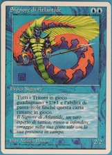 Lord of Atlantis (WB) Revised (ITALIAN) NM Blue Rare CARD (105278) ABUGames