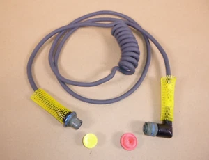 USGI Military 22 Pin Video Cable Assy. W/ Circular Mil Connectors 12461148 - Picture 1 of 5