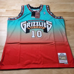 Camiseta deportiva para hombre Mitchell & Ness Mike Bibby Vancouver Grizzlies 1998 Swingman talla 2XL - Imagen 1 de 8
