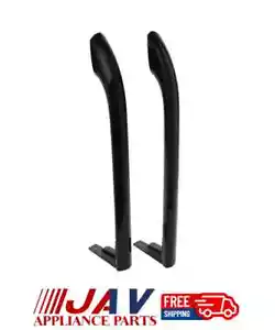 OEM Frigidaire Refrigerator Door Handle Set Black Inv# LR2524 - Picture 1 of 1