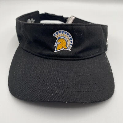 Adidas San José State University Spartans Visera Gorra Gorra Negra Foto 1 de 4