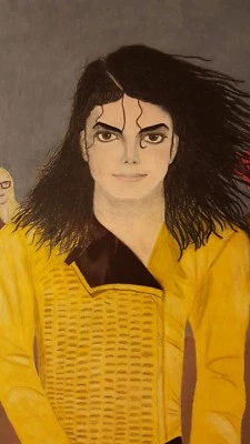 Obra de arte de Michael Jackson  Foto 1 de 3