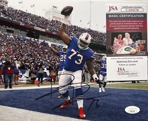 Dion Dawkins Signed Buffalo Bills 8x10 Photograph JSA COA CA04558 - Picture 1 of 3