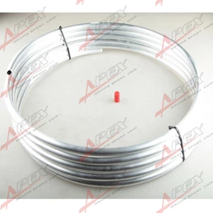 US 1/2" 12.7mm OD x 25 FT (7.6m) Aluminum Hard Line Roll Fuel /Oil / Water / E85 - Picture 1 of 3