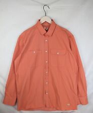 ARMOR LUX HERITAGE TWILL OVERSHIRT SURCHEMISE - CORAL - LARGE L RRP £110