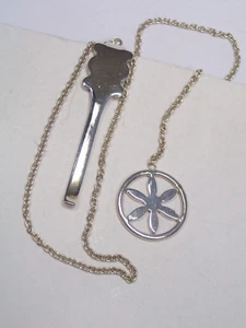 Lesezeichen Mit Die Sole Der Alpen IN Silber 925 - Tischset Seite - Größe: Klein - Picture 1 of 4