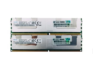 Samsung M386A8K40BM1 128 Go (2 x 64 Go) 4 portes x 4 PC4-2400T-LD1 - CRC4Q P/N : 809085-391 - Photo 1/2