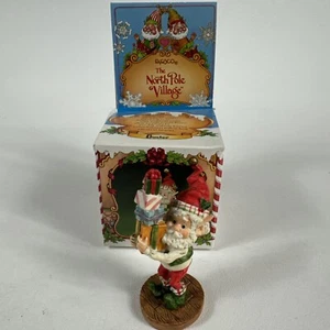 Enesco North Pole Village Buster Elf Figurine with Gifts Original Box Christmas - Picture 1 of 9