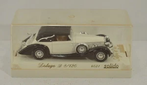 1939 White Delage D8-120 4031 Golden Age d'or Solido 1:43 Diecast Car 4.25" - Picture 1 of 3