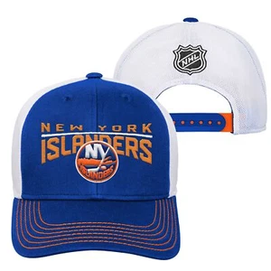 Outerstuff NHL Youth New York Islanders Winger Struck Meshback Cap, One Size - Picture 1 of 3