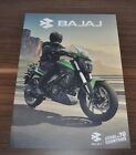 Bajaj Motorcycle Boxer Pulsar Dominar Model Range Russian Brochure Prospekt