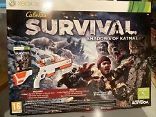 Cabela's Survival: Shadows Of Katmai Xbox 360 Game New Sealed + Gun PAL Rare