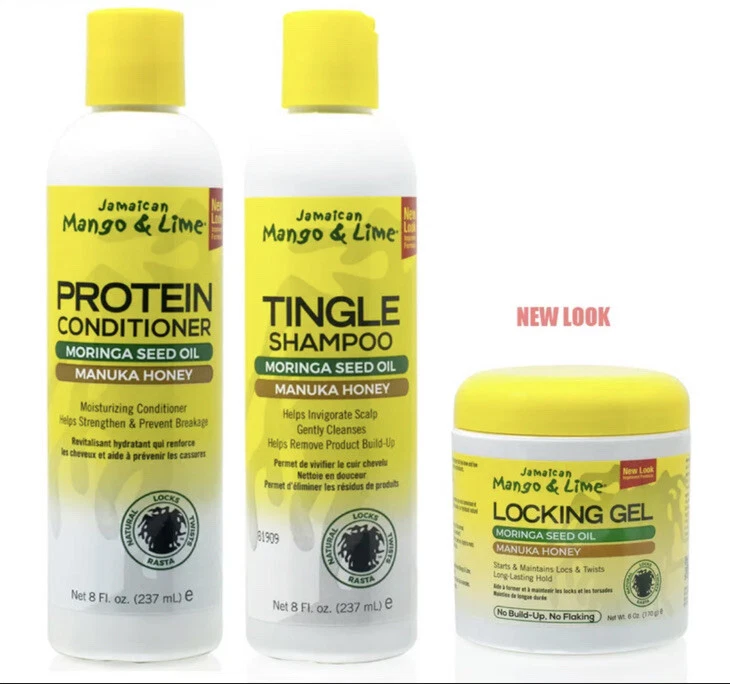 Champú Jamaicano Mango & Lime Tingle, Acondicionador de Proteínas, Juego de Gel Bloqueador Foto 1 de 1