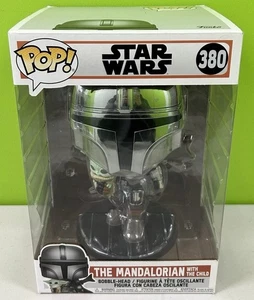 🔸The Mandalorian 380 Star Wars🔸Funko Pop 10inch Jumbo Figure 🔹BRAND NEW🔹 - Picture 1 of 6