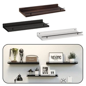 Estantes flotantes para arte para libros baño estantería de pared almacenamiento seguro - Imagen 1 de 27