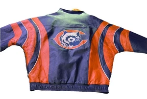 Chicago Bears Jacket Size XL Leather Pro Line Starter NFL Licensed Vintage - Picture 1 of 16