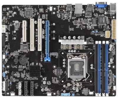 ASUS P11C-X Server Motherboard LGA1551 C242 Intel Xeon E-2100 CPU Dual M.2 - Bild 1 von 2