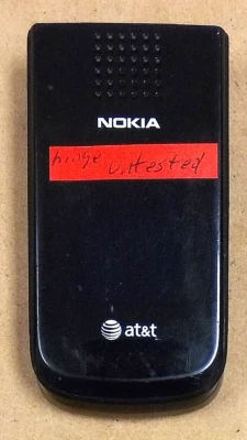 Teléfono celular plegable Nokia Fold 2720 - negro y plateado (AT&T) Foto 1 de 3