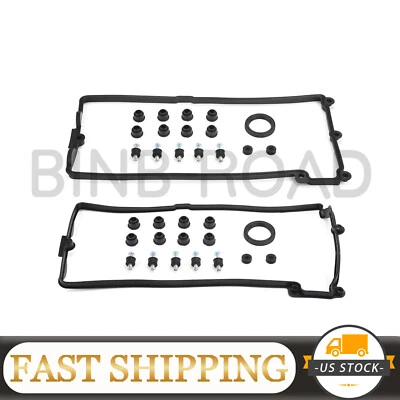 Valve Cover Gaskets Set w/Grommets for BMW X5 650i 645Ci 745i 545i E53 4.4L 4.8L — 第 1/4 张图片