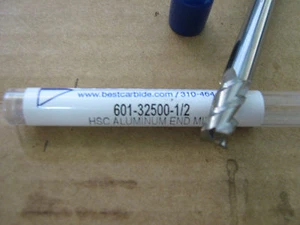 1/4"dix1/2"LOC x2 1/2" long - 3 Flute High Performance Aluminum Carbide End Mill - Picture 1 of 2