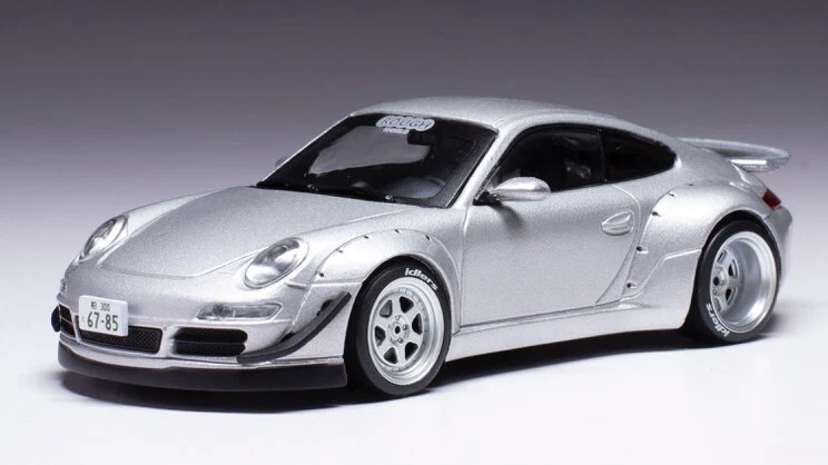 Ixo Model PORSCHE RWB 997 SILVER 1:43 - Immagine 1 di 1