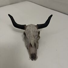 Steer Bull Texas Longhorn Cow Skull & Horns Decor 5”x3” Cowboy Western Indian