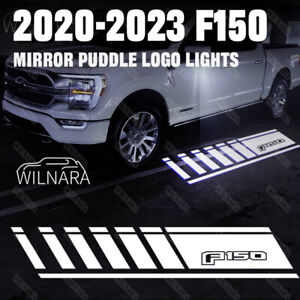 For 2021-2023 Ford F150 Side Mirror Puddle LED Lights Courtesy Projector
