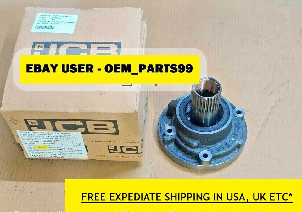 Genuine Jcb Transmission Pump (Part No. 20/925552 20/925466) - Image 1 of 1