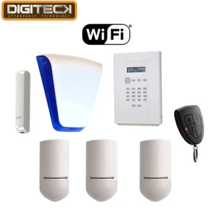 Scantronic Eaton i-on Compact Wifi Kit Panel PIR Fob Siren PIR Wireless Intruder - Picture 1 of 1