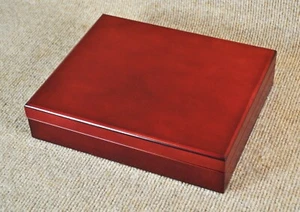 Supreme Zigarren Humidor - kleine Reise Holzkiste, Palisander - 15 Zigarren Aufbewahrung - Bild 1 von 7