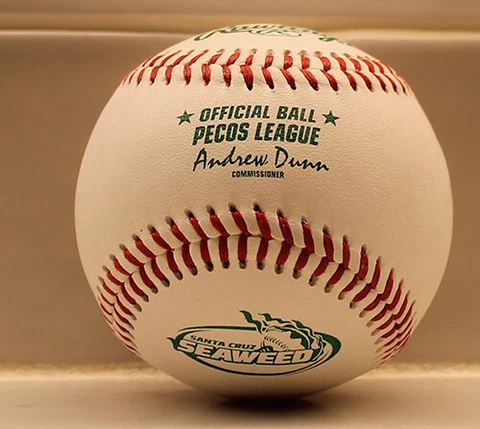 Santa Cruz Seaweed Pecos League Game Baseball 2022 Cover