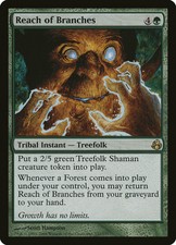 1X Reach of Branches Morningtide NM/EX MTG CARD