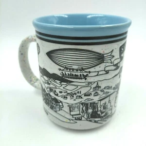 San Francisco Coffee Mug Cup Souvenir Speckled and Embossed 10oz Heavy Duty - Picture 1 of 8