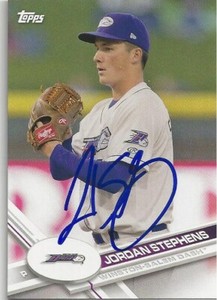 Chicago White Sox JORDAN STEPHENS Signed Card