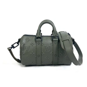 LOUIS VUITTON M57961 Monogram sticker KeepallXS 2WAY Shoulder Bag Hand Bag - Picture 1 of 16