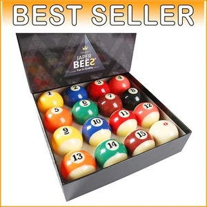 Smooth-Playing 2.25" Pool Balls Set - Tournament Quality for Ultimate Gameplay - Picture 1 of 8