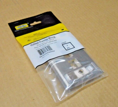 HUBBELL SSFL13 PLACA FRONTAL DE ACERO INOXIDABLE 1 BANDA 3 PUERTOS CON CAMPO DE ETIQUETAS (11 DISPONIBLES) Foto 1 de 3