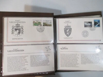 Fleetwood 1977 Limited Edition Collection of First Day Covers Stamps Europe - Image 1 of 4