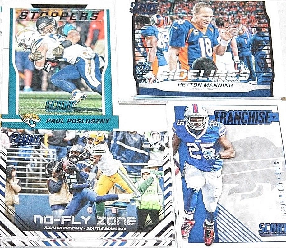 2016 Score Football Inserts - Pick From Drop Menu !      - Image 1 of 1