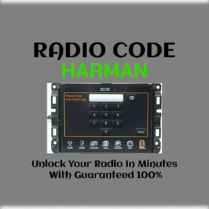 ANTI-THEFT HARMAN RADIO CODE SERIES UCONNECT 8.4 VP4 D STEREO PINCODE SERVICE - Picture 1 of 5
